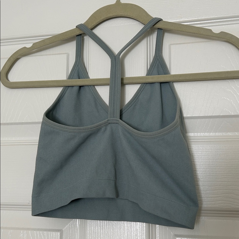 Set Active Ribbed Set in Grey/Blue - Picture 5 of 13